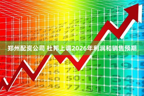 郑州配资公司 杜邦上调2026年利润和销售预期